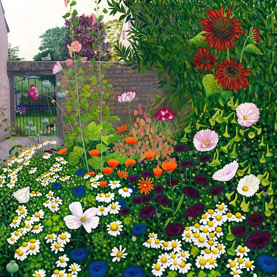 The Walled Garden Greeting Card