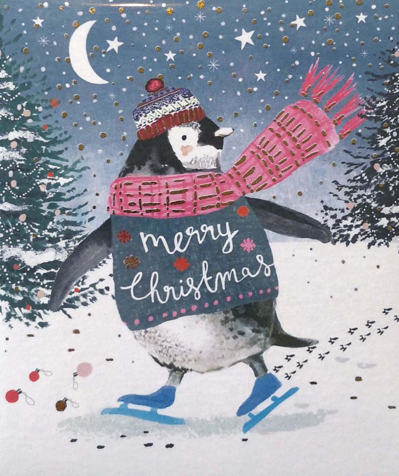 Penguin Christmas Card Pack (5)