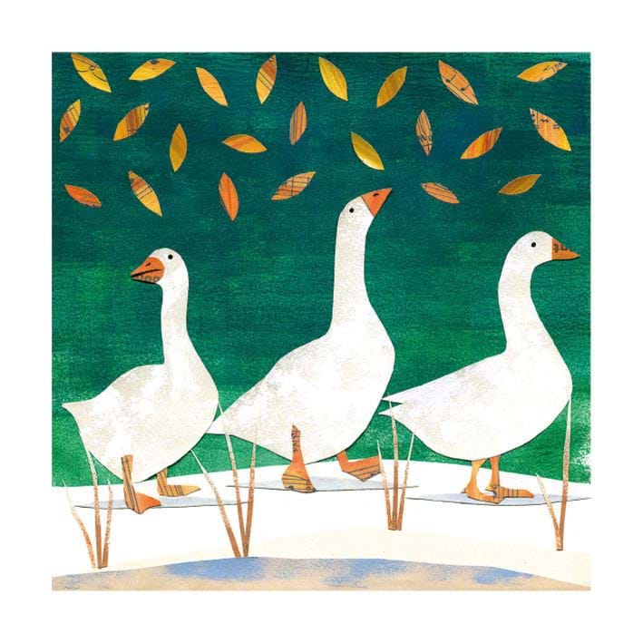Snow Geese Christmas Card Pack (8)