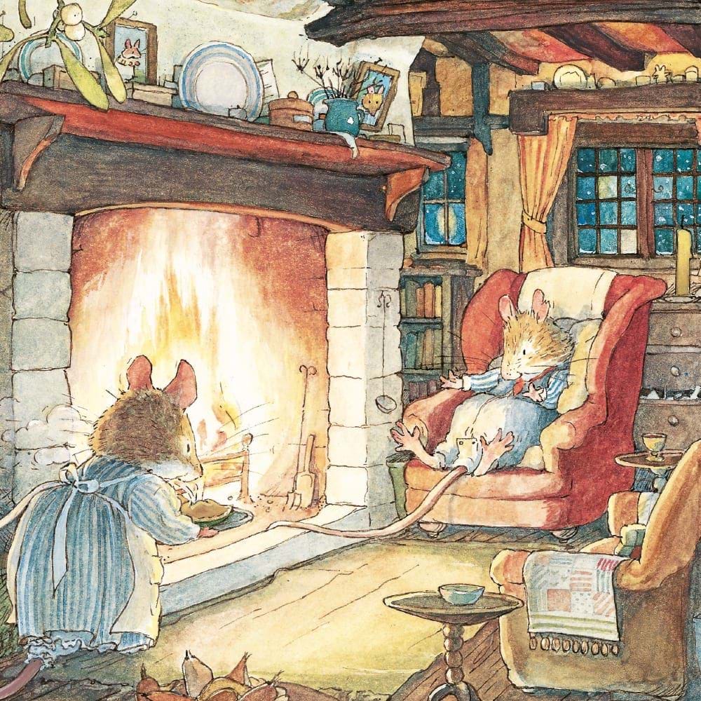 Keeping Warm Christmas Card Pack (8)