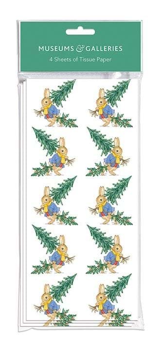 Bringing Home the Tree Christmas Tissue Paper