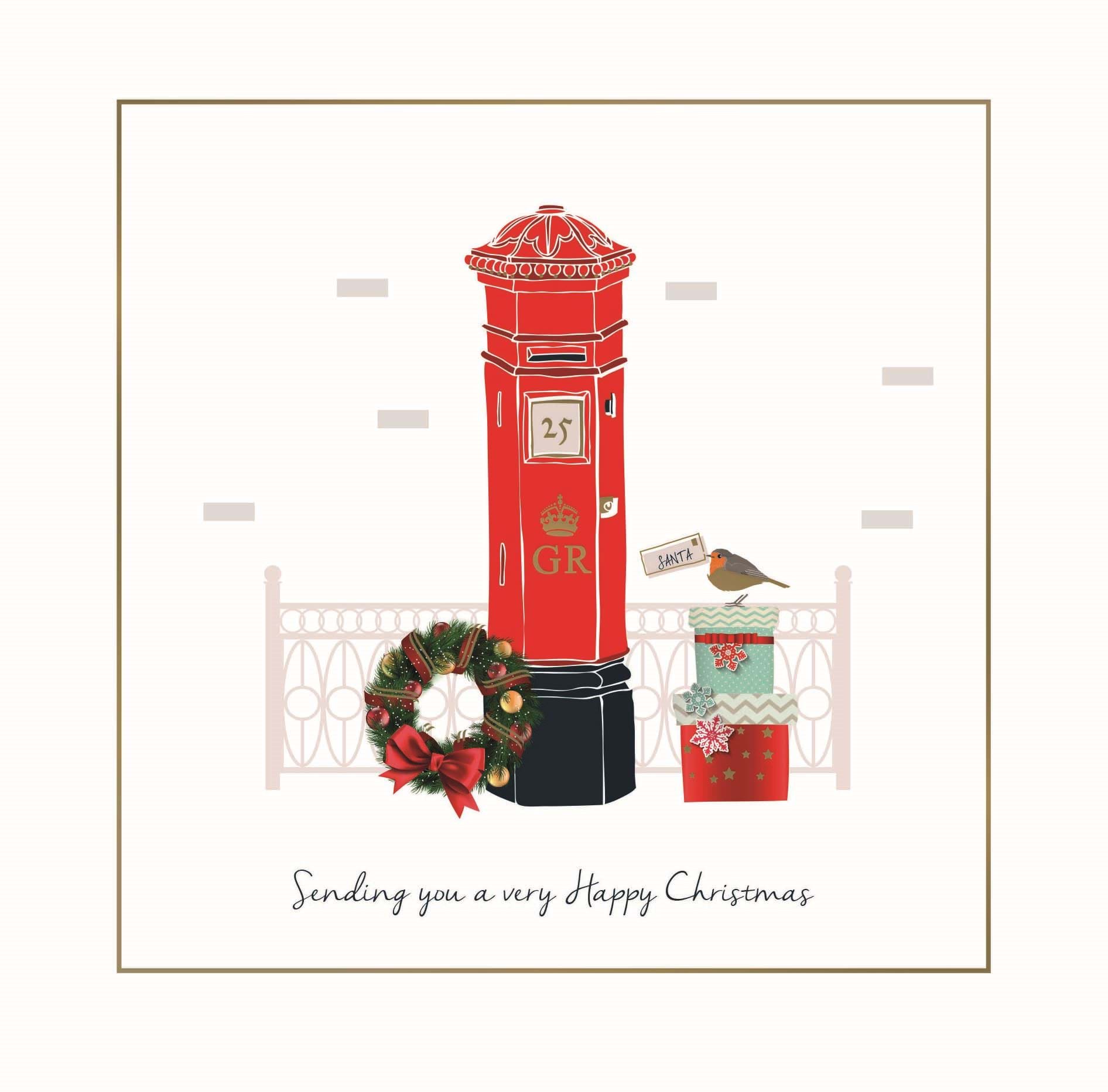 Sending You A Present Personalised Christmas Card