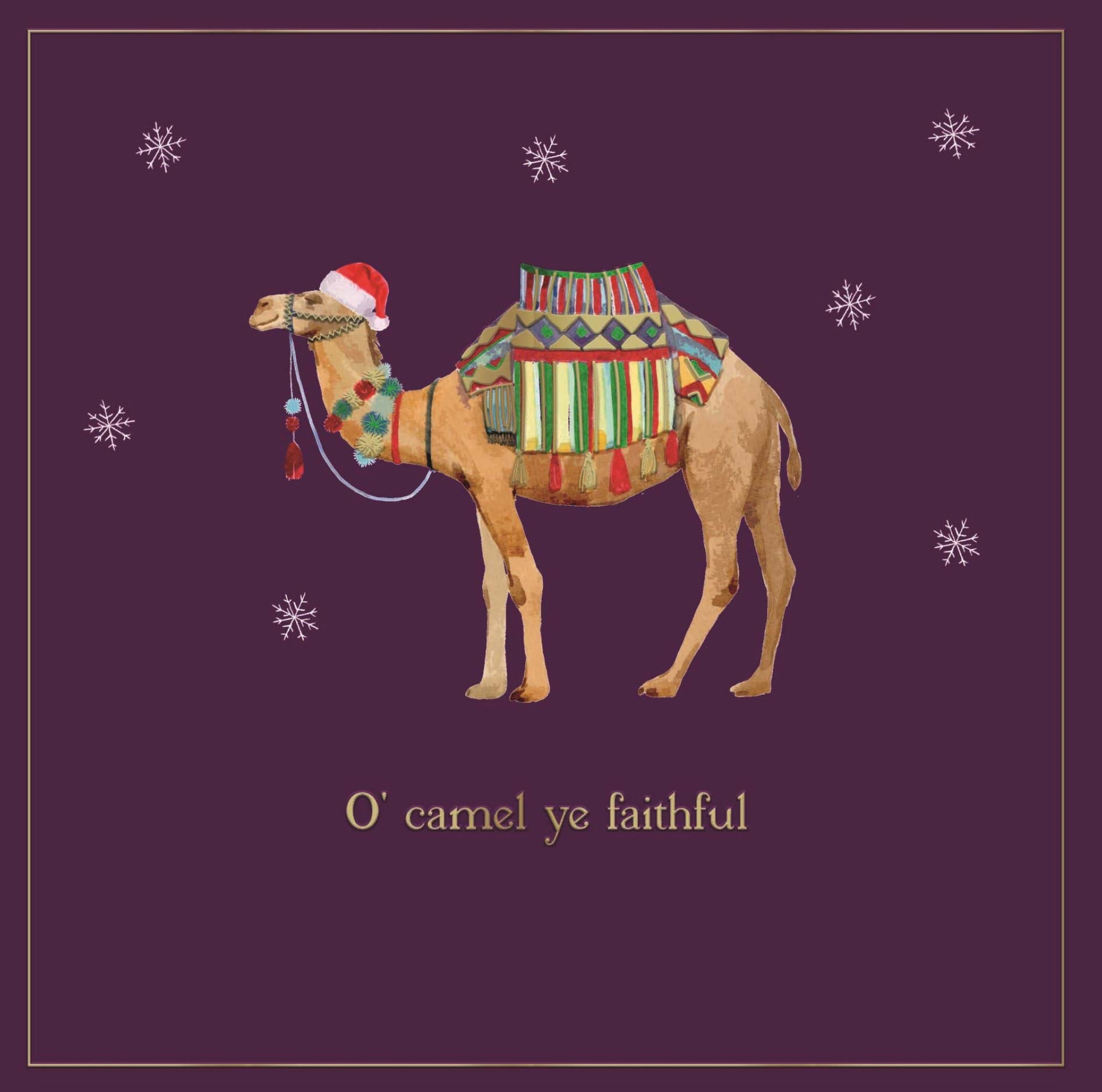 O’ Camel Personalised Christmas Card