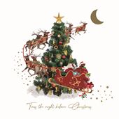 Flying Around the Tree - Personalised Christmas Card