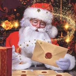 Santa's Magic Personalised Christmas Card