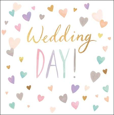 Little Hearts Wedding Card