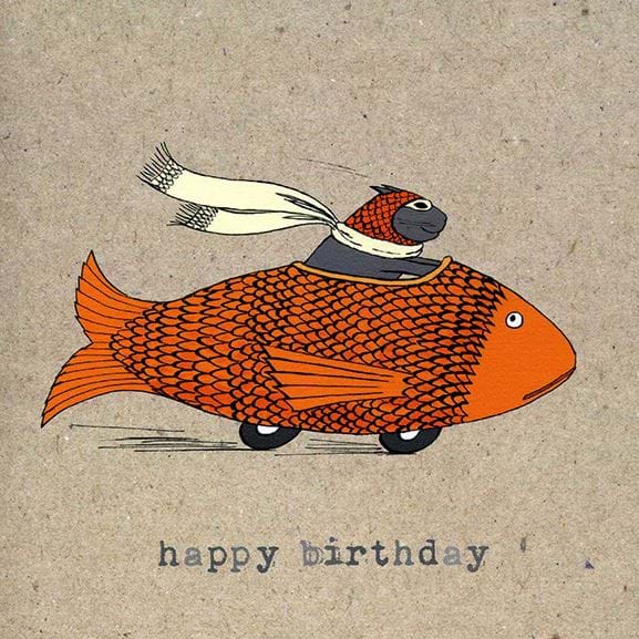 Racer Birthday Card