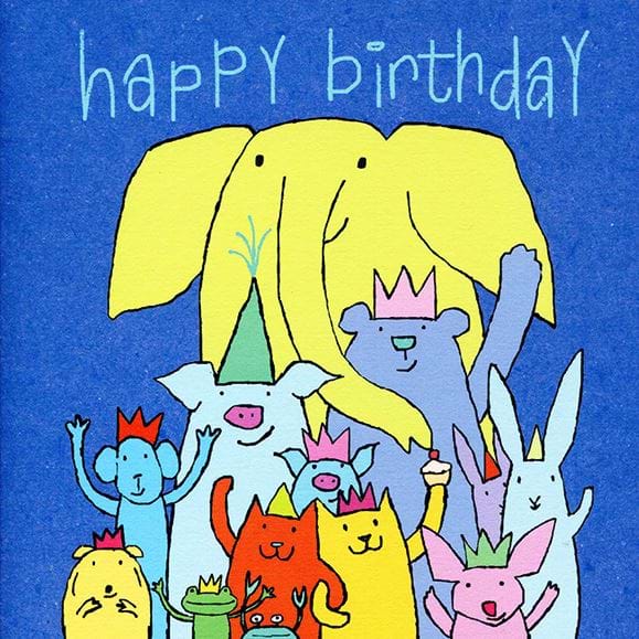 Great Party Birthday Card