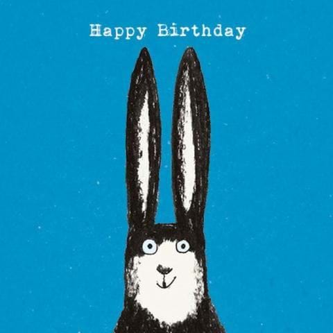 Bunny Birthday Card