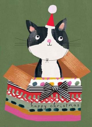 Kitty Christmas Card
