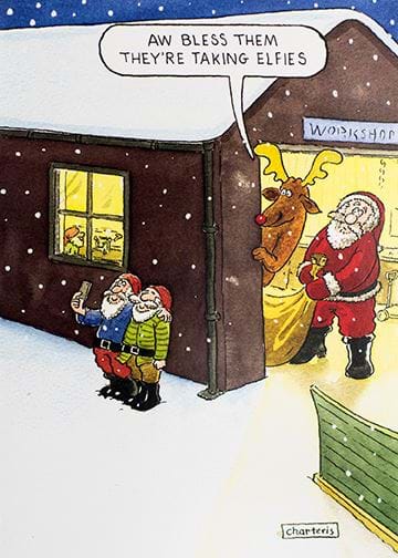 Elfies Christmas Card