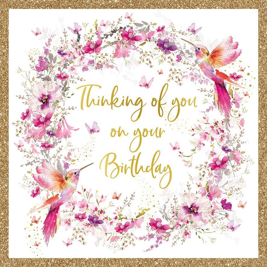 Thinking of You Birthday Card