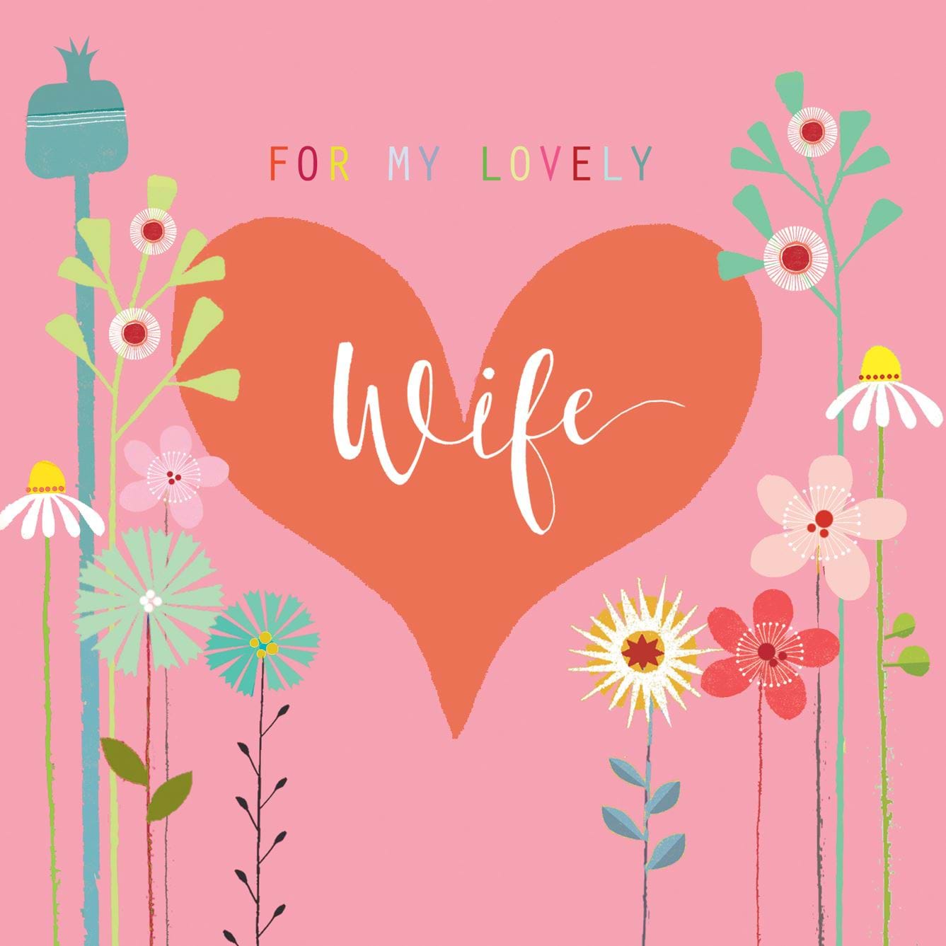 Lovely Wife Birthday Card