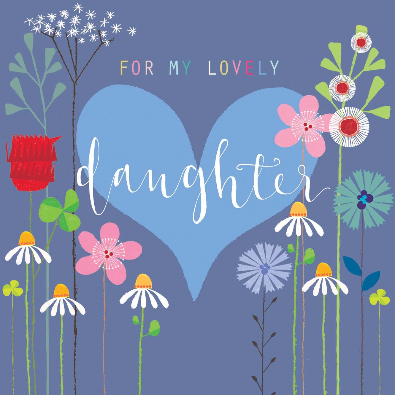 Lovely Daughter Birthday Card