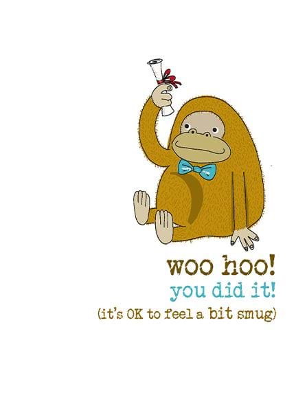 You Did It Graduation Congratulations Card