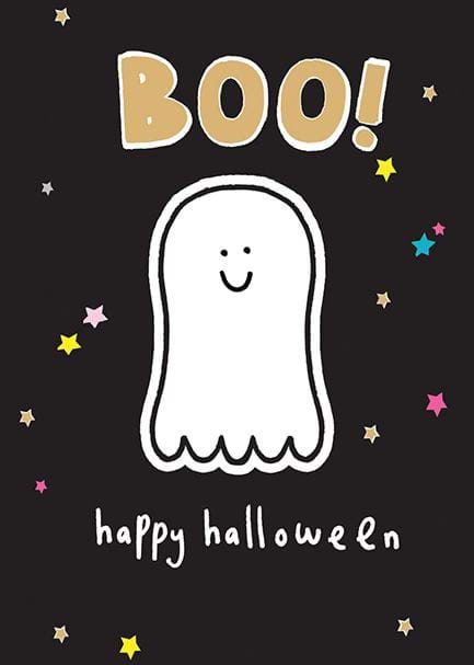 Boo Halloween Card