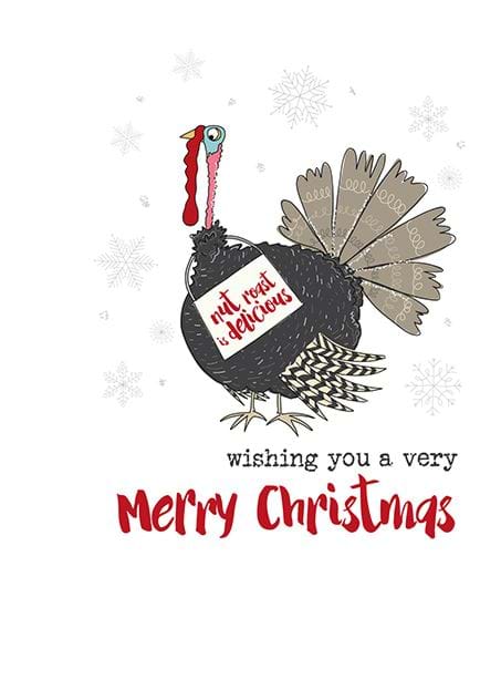 Nut Roast Christmas Card