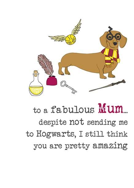 Hogwarts Mum Birthday Card