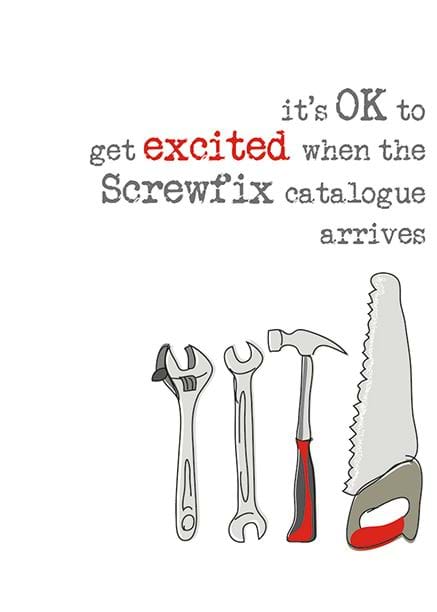 Screwfix Directory Birthday Card
