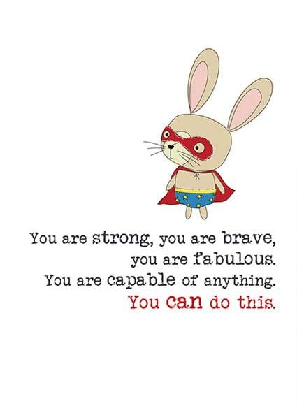 You Can Do This Good Luck Card