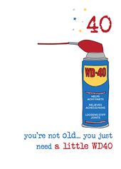 You're Not Old 40th Birthday Card
