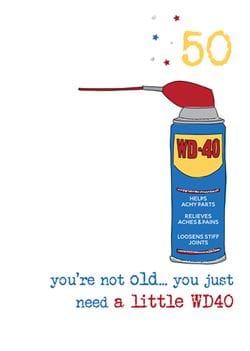 You're Not Old 50th Birthday Card