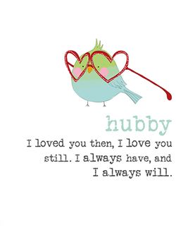 I Always Will Husband Greeting Card