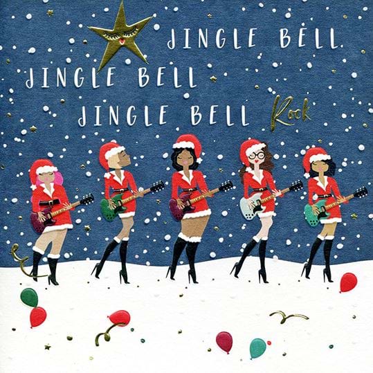 Jingle Bell Rock Christmas Card