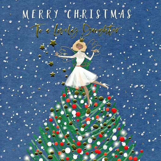 Christmas Angel Daughter Christmas Card