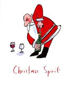Christmas Spirit Christmas Card
