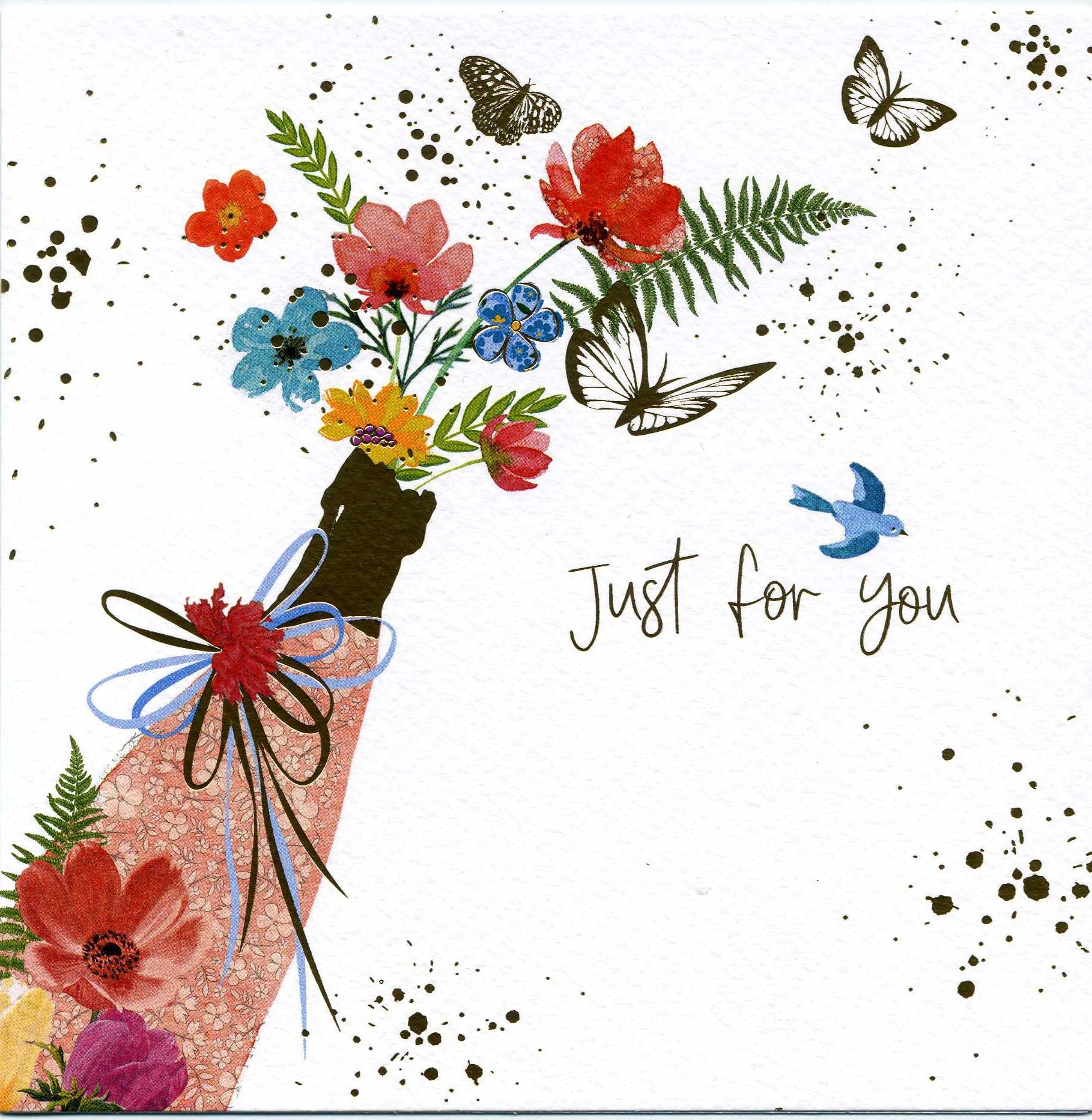 Just For You Birthday Card