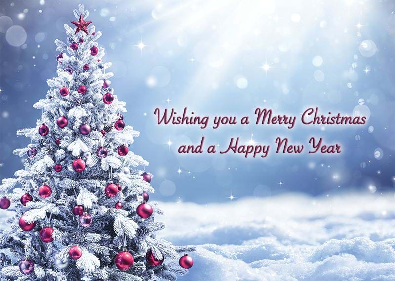 Radiance Personalised Christmas Card