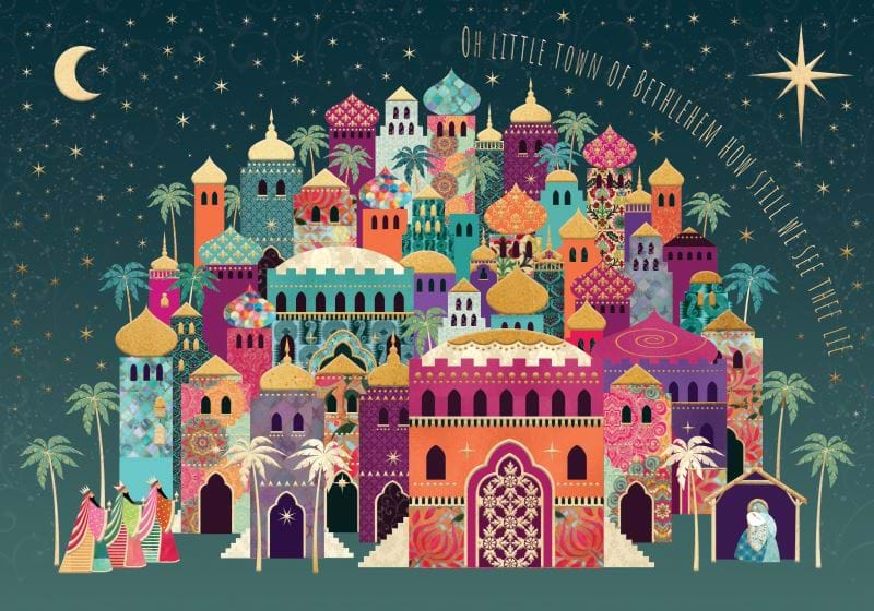 Bethlehem Personalised Christmas Card