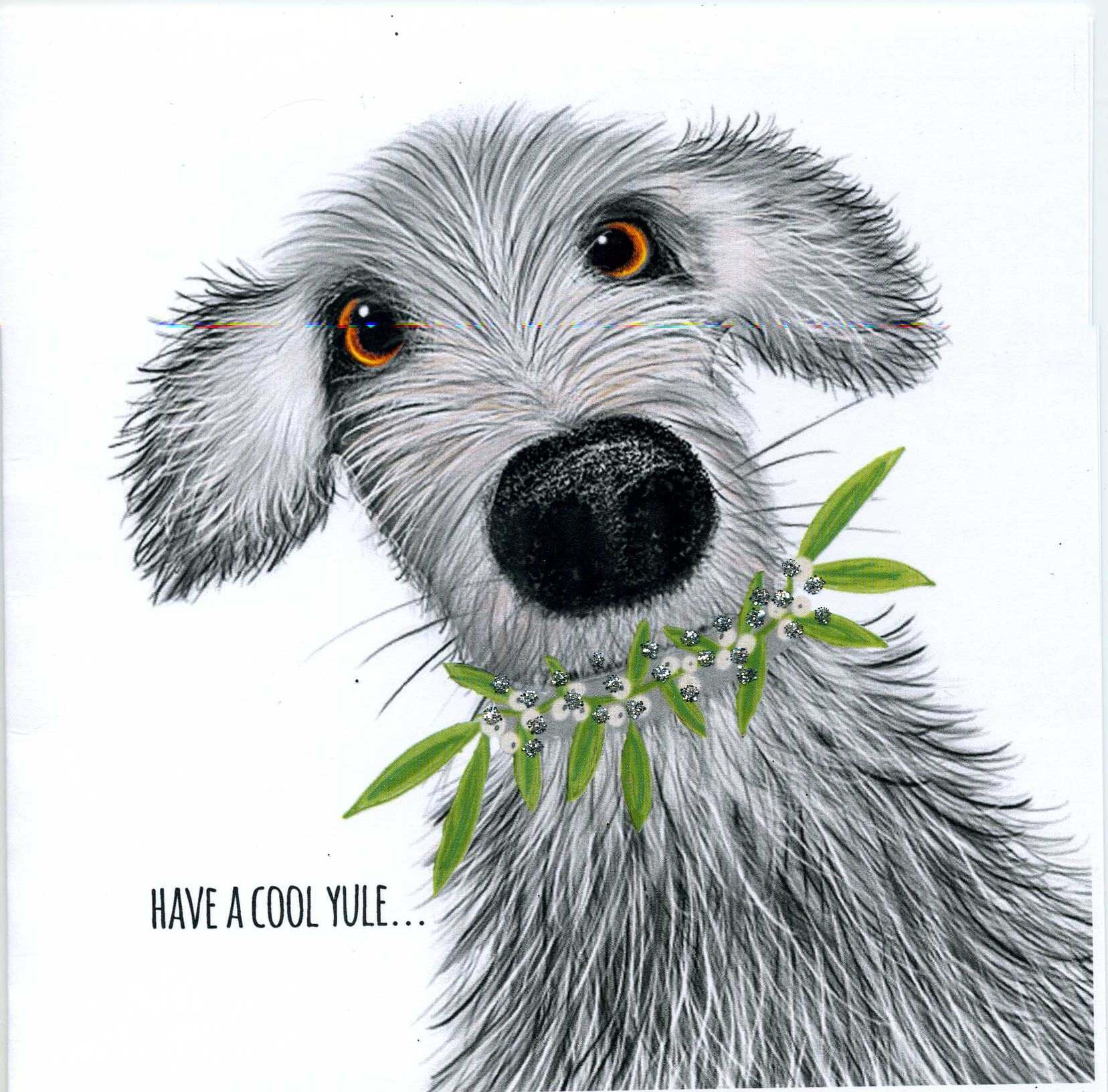 Cool Yule Luxury Christmas Card
