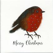Robin Luxury Christmas Card