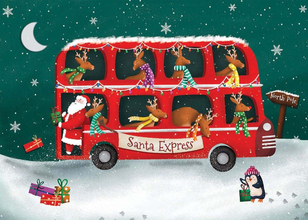 Santa Express, Diabetes UK Christmas Card Pack (10)