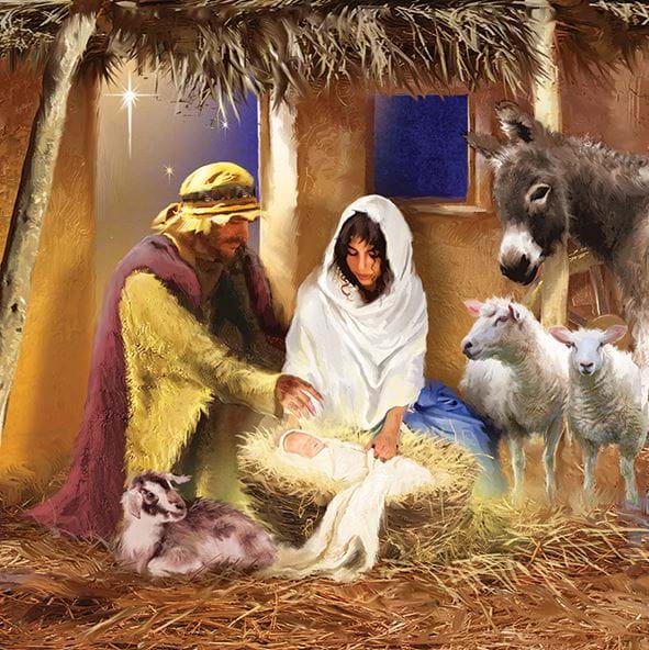 Mary and Joseph, Help for Heroes Christmas Card Pack (10)