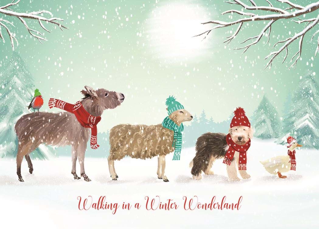 Winter Friends, Multiple Sclerosis UK Christmas Card Pack (10)