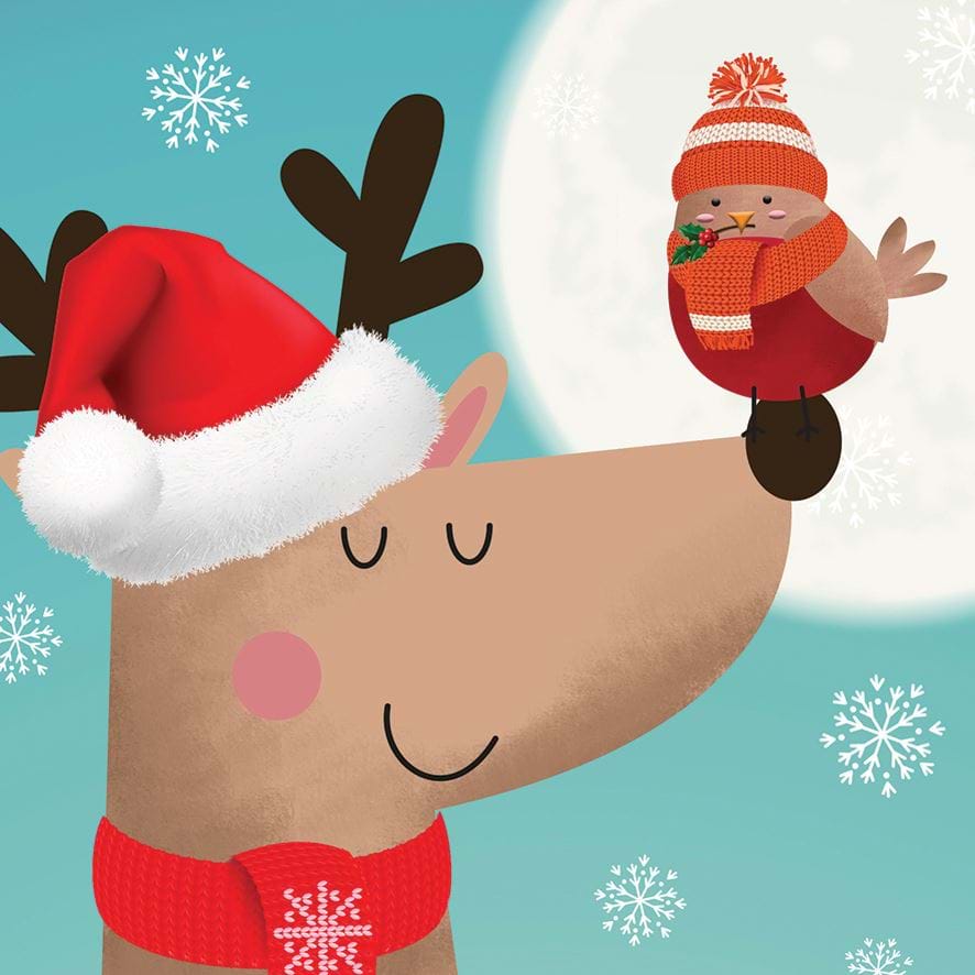 Cute Friend, Samaritans Christmas Card Pack (10)