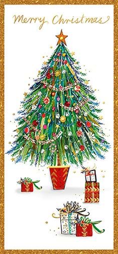 Festive Tree Christmas Money Wallet