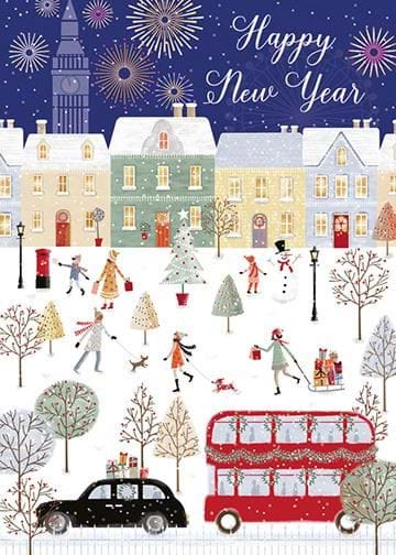 Festivities Happy New Year Card