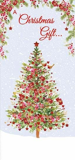 Festive Tree Christmas Money Wallet