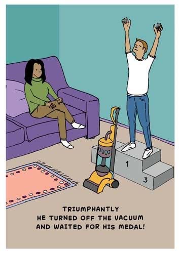 Triumphantly Greeting Card