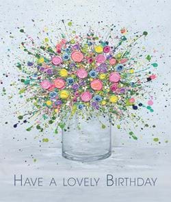 Lovely Bouquet Birthday Card