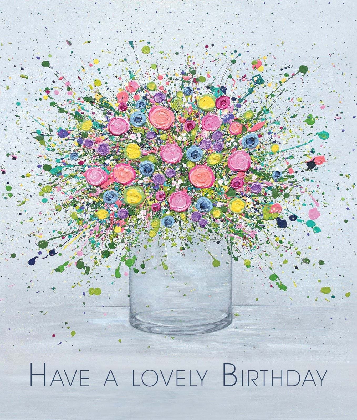 Lovely Bouquet Birthday Card