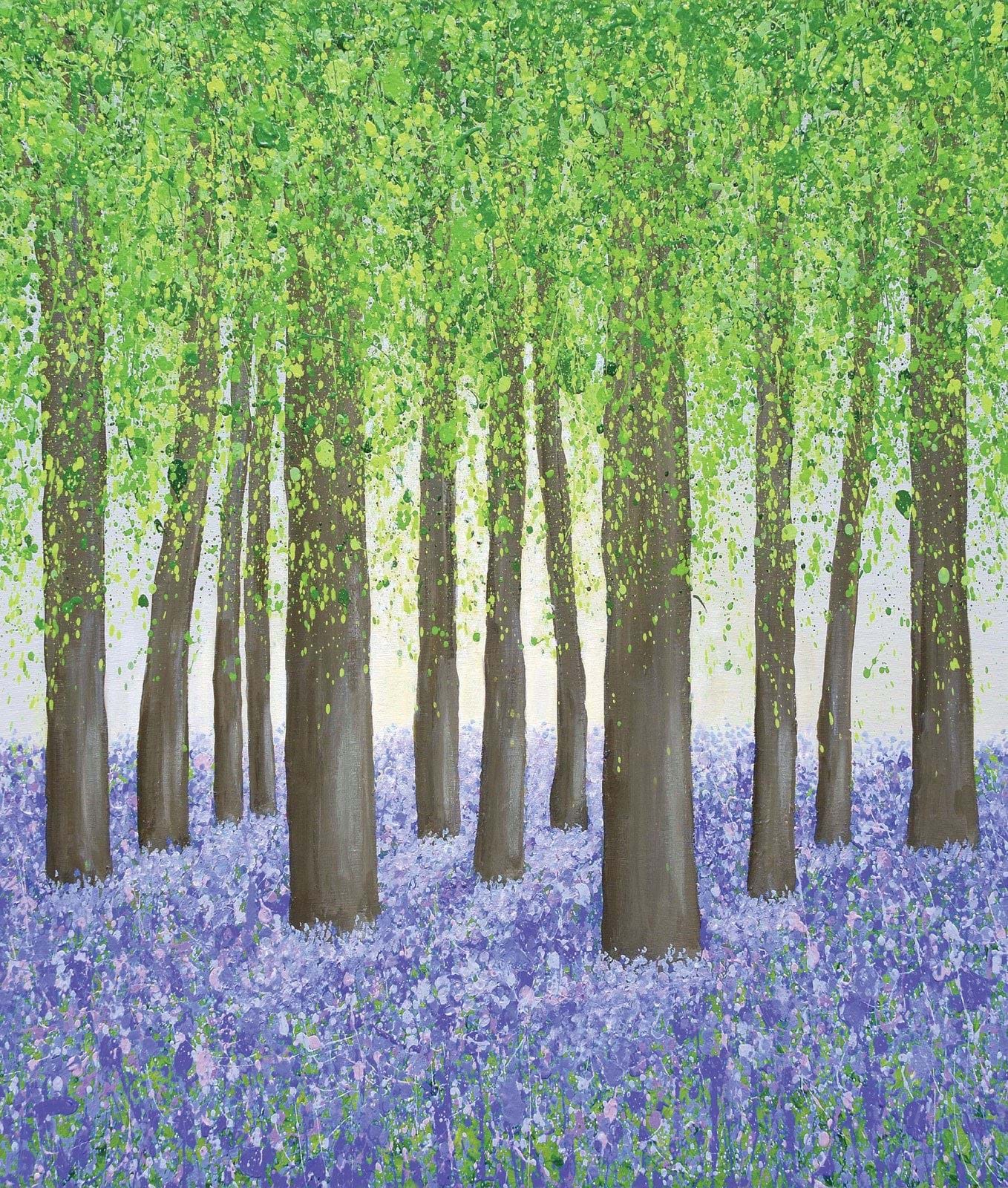 Bluebells Greeting Card