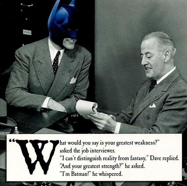 I'm Batman Birthday Card