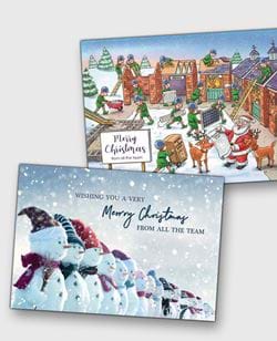Teamwork Christmas Cards