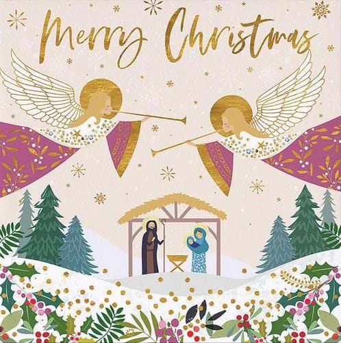 Angels Christmas Card