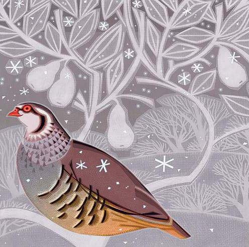 Partridge Christmas Card